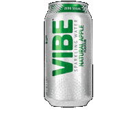vibedrinksco apple vibe soda zerosugar Sticker