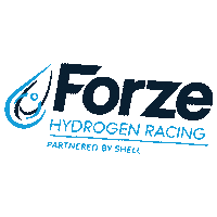 forzehydrogenracing logo racing shell racecar Sticker