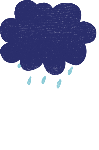 rain season Sticker by One Third Stories