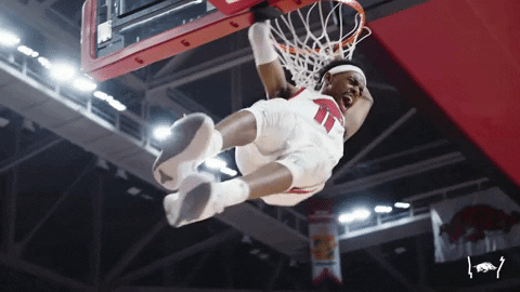Yell Ncaa Basketball GIF by Arkansas Razorbacks