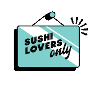 blofishco fresh sushi blofish boulder blofish Sticker