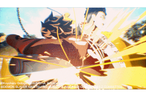 Video Game Fighting GIF by Demon Slayer: The Hinokami Chronicles 2