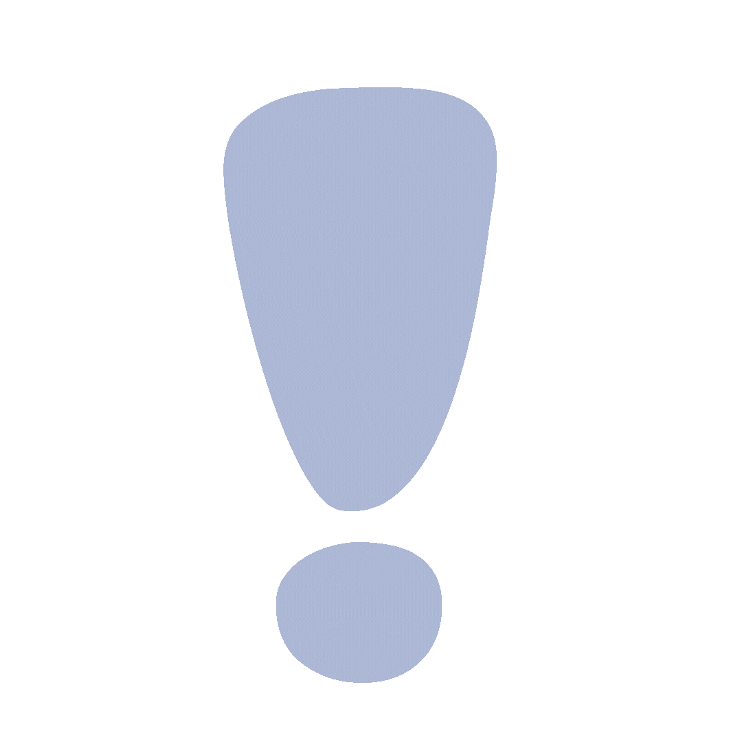 Exclamation Sticker by Atelier Bombus