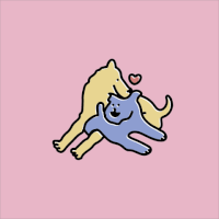 dog love GIF by joelkirschenbaum
