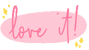 Love It Hand Drawn Sticker by May Designs