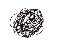 Confused Coretan Sticker