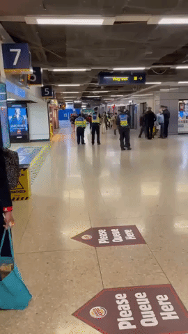 Scottish Fans Swarm Euston Station Ahead of England Euros Clash
