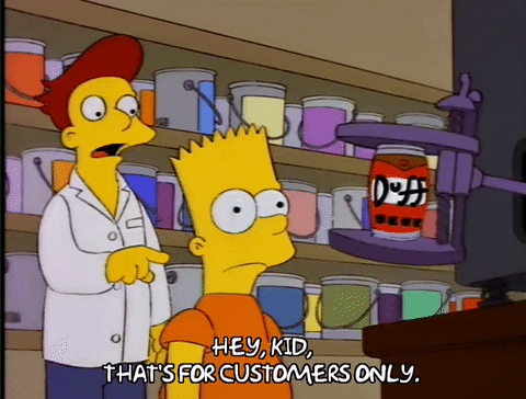 Shaking Season 4 GIF by The Simpsons