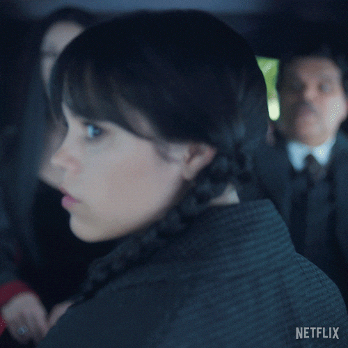 Wednesday Jennaortega GIF by NETFLIX