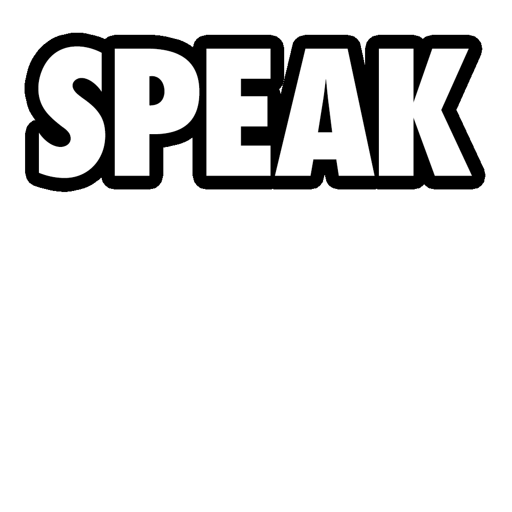 Blm Speak Sticker by Teambladi