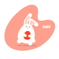 Easter Bunny Sticker by Richardson & Wrench