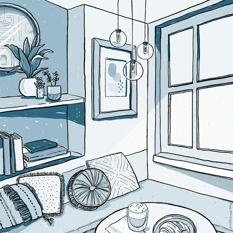 katiecadamatre giphyupload coffee sun time GIF