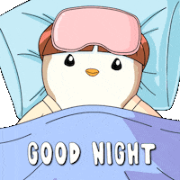 Tired Good Night GIF by Pudgy Penguins