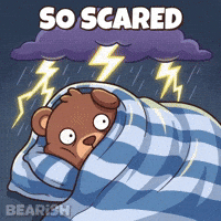 Scared Mood GIF by BEARISH