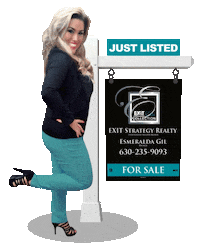 Just Listed Sticker by ExitRealtorEs