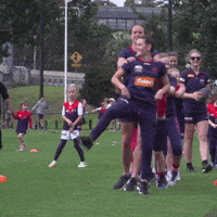 happy melbourne football club GIF by Melbournefc