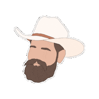 THEOGOFTHEABC cowboy creed cowboy hat roberta Sticker