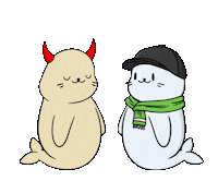 Fun Illustration Sticker by Sappy Seals Community