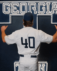 Georgia Tech Baseball GIF by Georgia Tech Yellow Jackets