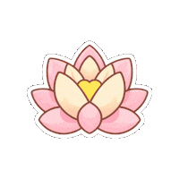 Pink Flower Sticker