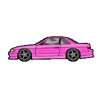 Drifting Nissan Silvia Sticker by ImportWorx