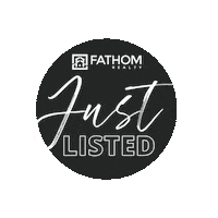 Real Estate Sticker by Fathom Realty