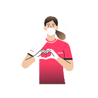 In Love Heart Sticker by samokat