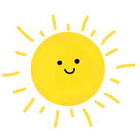 Happy Sun Sticker