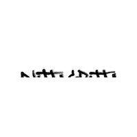 DJNittiGritti nitti nitti gritti gritti nitti logo Sticker