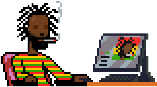 Game Art Sticker by cryptorastas