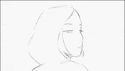 PaloPalitoDraw animation girl draw sketch GIF