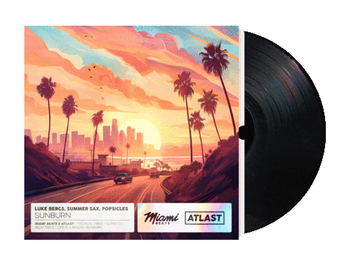 New Music Sunset Sticker by ATLAST