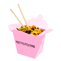 Chinese Noodles Sticker by prettylittlething