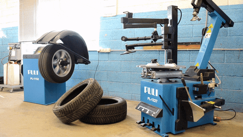 ilvesmotors giphyupload car garage tires GIF