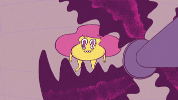 sachabeeley awkward fan staring adultswim GIF
