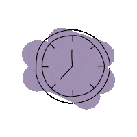 Time Clock Sticker by Plant Rebelz