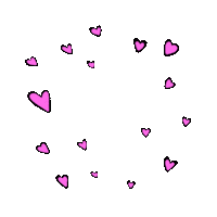 i love you hearts Sticker by VisualTimmy