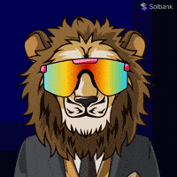 Solbank summer crypto sunglasses sol GIF