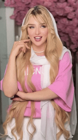 Cute Girl Blonde Hair GIF