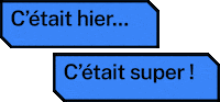 Bleu Sticker by Meyrin culture