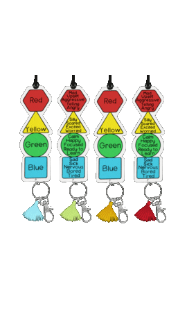 misstteachables giphyupload teacher polymer clay lanyard Sticker