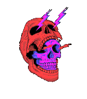 Mask Skull Sticker