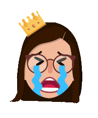 Rainha Sticker by yogomotion