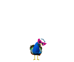 Happy Mardi Gras Sticker by Chris Timmons