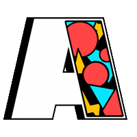 Alphabet Font Sticker