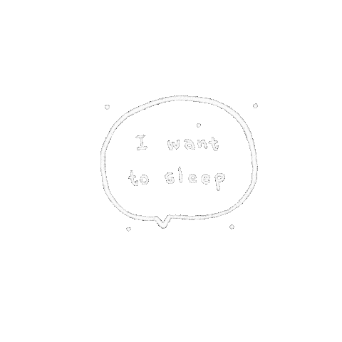 Stars Sleep Sticker
