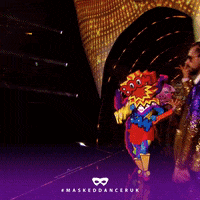 Dance Walk On GIF by The Masked Singer UK & The Masked Dancer UK