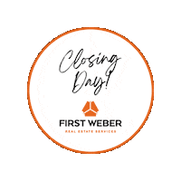 Realestate Closingday Sticker by First Weber