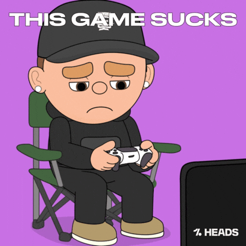 Frustrated Video Games GIF by OneFootball Heads