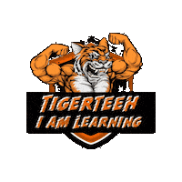 Tigerteehh self improvement tigerteeh learning mode learning journey Sticker